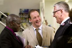 Chief of the Staff Joins Archbishop at Book Launch