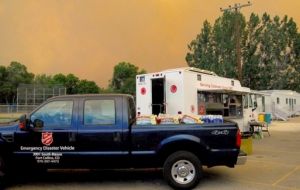 Salvation Army Teams Undertake Wildfire Response in Colorado