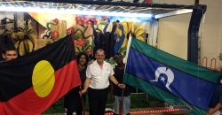 Streetlevel flies flag for reconciliation