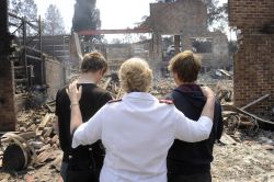 Salvos lend a hand with NSW fires