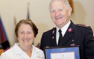 Lieutenant-Colonel Don Woodland awarded Order of the Founder
