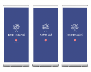 Jesus Centred | Pull Up Banners x 3 individual