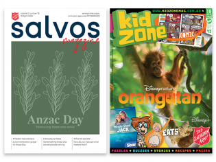 Salvos Magazine and Kidzone PowerPoint - April 18, 2026