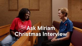 Christmas Interview - Commissioner Miriam Gluyas and Jessica Sesay