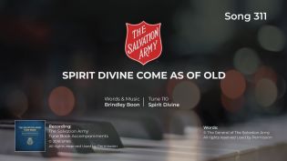 Song 311 Spirit divine come as of old PIANO MP4