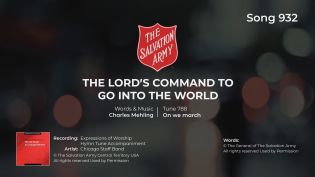 Song 932 The Lord's command to go into the world BRASS MP4