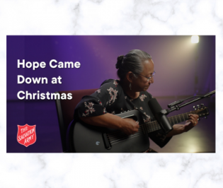 Hope Came Down at Christmas - Christmas Carol by Colonel Lani Chamness
