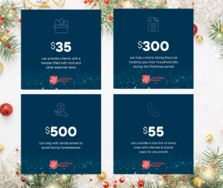 Christmas Appeal - Social Media Dollar Handle Assets