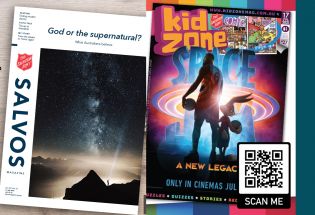 Salvos Magazine and Kidzone PowerPoint - July 17