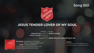 Song 502 Jesus tender lover of my soul BRASS MP4