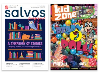 Salvos Magazine and Kidzone PowerPoint - August 15, 2026