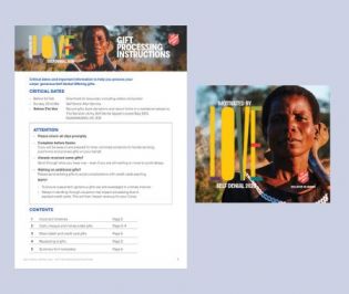 Self Denial Appeal | Donation Processing Instructions