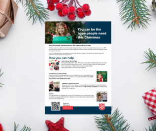 Christmas Appeal | How to Get Involved Flyer