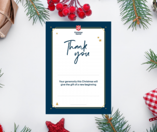 Christmas Appeal | Thank You Certificates