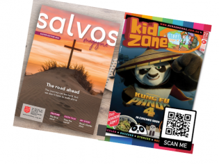 Salvos Magazine and Kidzone PowerPoint - March 23, 2024