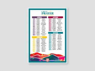 A year of prayer - 52 week calendar 
