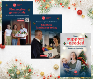 Christmas Appeal - Donate, Fundraise and Support Posters