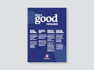 Believe in good | God’s good promises poster 
