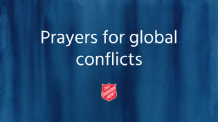 Prayers for global conflicts