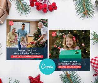 Christmas Appeal | Corps Social Media Assets 