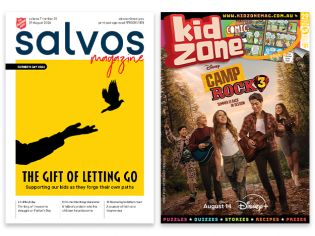 Salvos Magazine and Kidzone PowerPoint - August 29, 2026