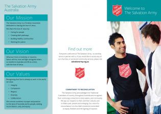 Welcome to The Salvation Army brochure