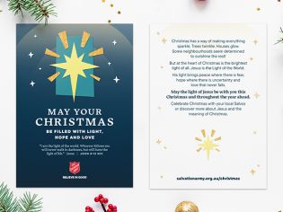 Christmas 2026 - Reflection Cards + Sticker Label