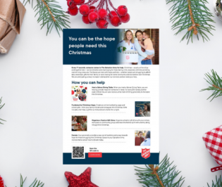 Click image to enlarge Christmas Appeal | How to Get Involved Flyer