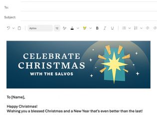 Christmas 2026 &ndash; Email banner