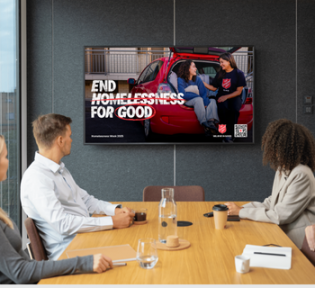 Homelessness Week 2025 | Digital Display