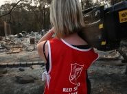 Salvos on hand to help at mountains fires