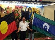 Streetlevel flies flag for reconciliation