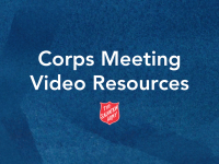 Corps Meeting Video Resources