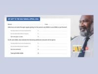 Self Denial Appeal | Regular Giving Altar Coupon