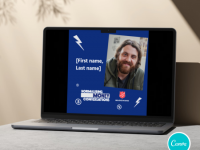 Normalising Money Conversations | Canva-editable social media tile