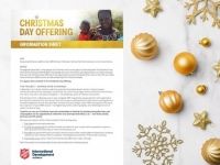 Christmas Day Offering | Corps Information Sheet 