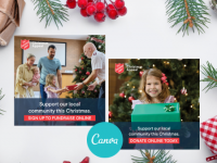 Christmas Appeal | Corps Social Media Assets 