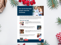 Christmas Appeal | How to Get Involved Flyer