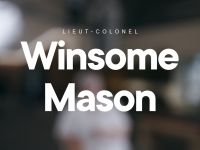 God Defining Moments - Lieutenant Colonel Winsome Mason
