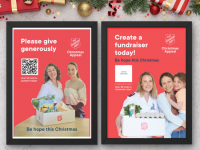 Christmas Appeal | Donate and Fundraise Posters