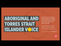 Aboriginal and Torres Strait Islander Voice: social media tiles & posters