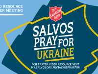 Salvos Pray for Ukraine - video resource