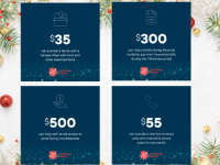 Christmas Appeal - Social Media Dollar Handle Assets