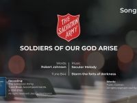 Song 980 Soldier's of our God arise PIANO MP4
