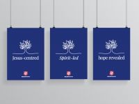 Jesus Centred | A3 Split Posters x 3 individual 