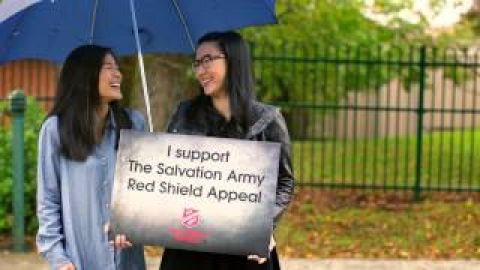 Australia supports the Salvos Red Shield Appeal