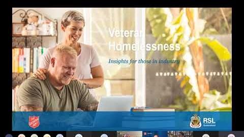 Ending Veterans' Homelessness Webinar Series  Key Issues in Veterans' Homelessness