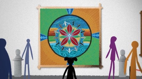 Flower of Opportunity Painting Animation