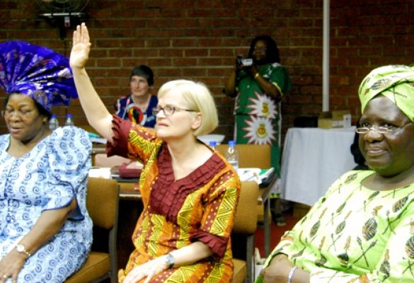 Commissioner Sue Swanson Joins African Women Leaders in Prayer and Praise