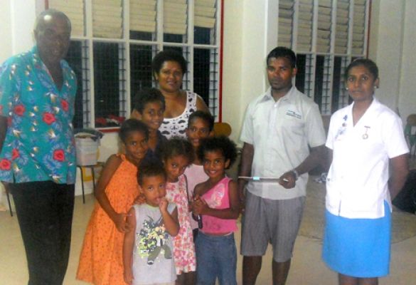Fiji Salvos Help After Floods 